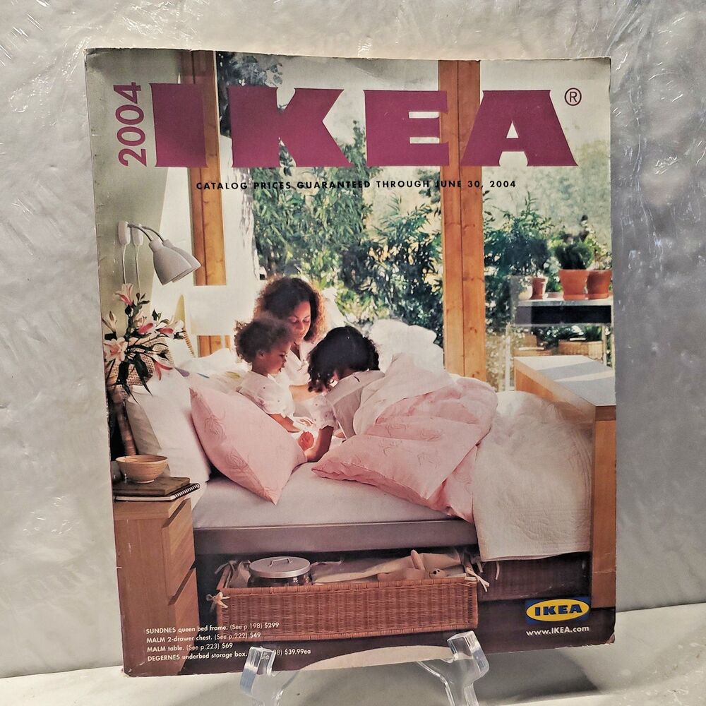 IKEA 2004 Catalog, Y2k Home Decor & Interior Design Book